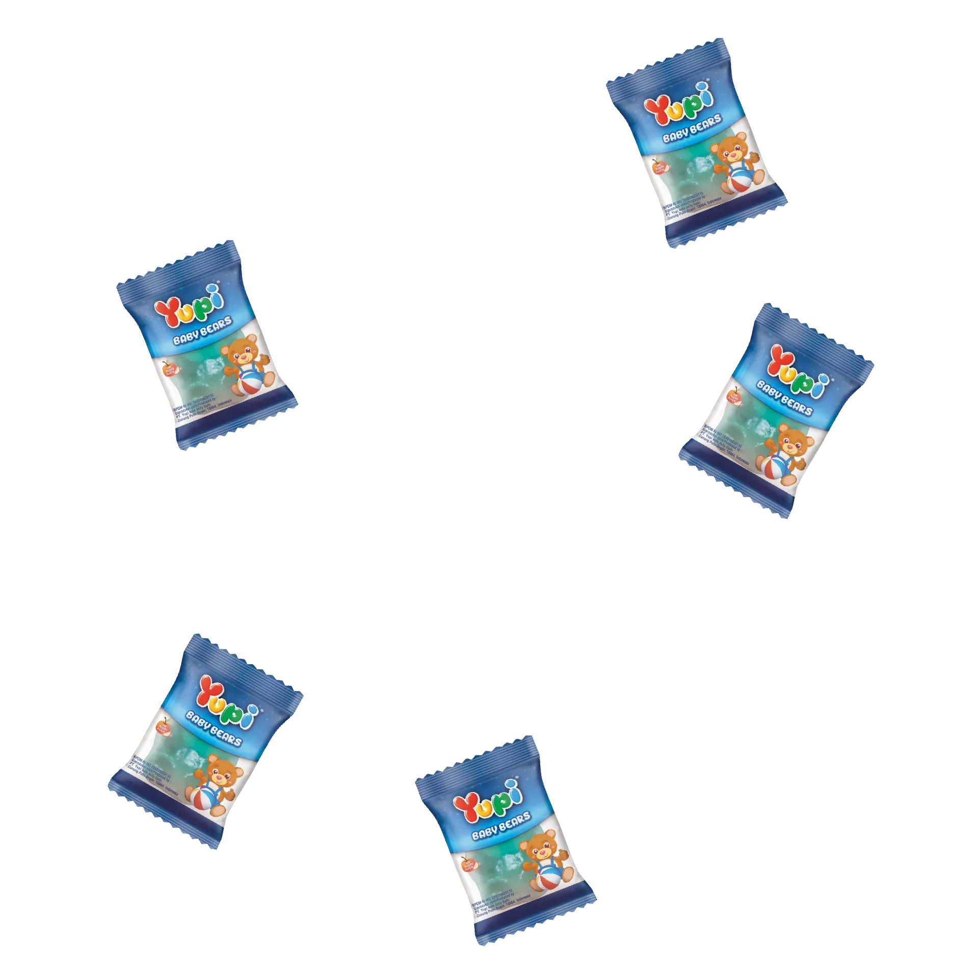 Yupi Gummy Baby Bear 110g Yupi